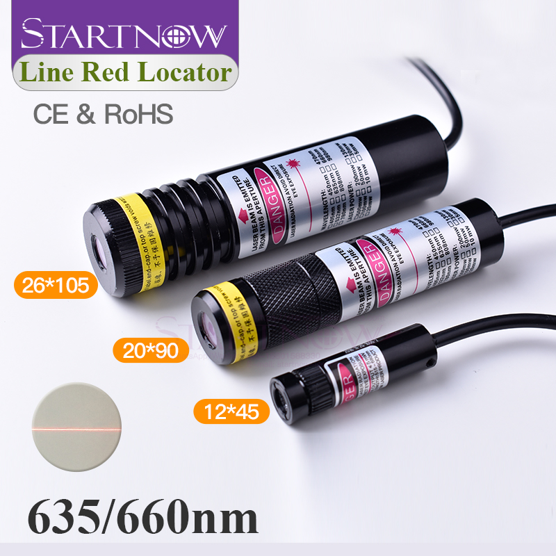 Industrial Infrared Laser - Dây Chuyền Đỏ Định Vị 635nm