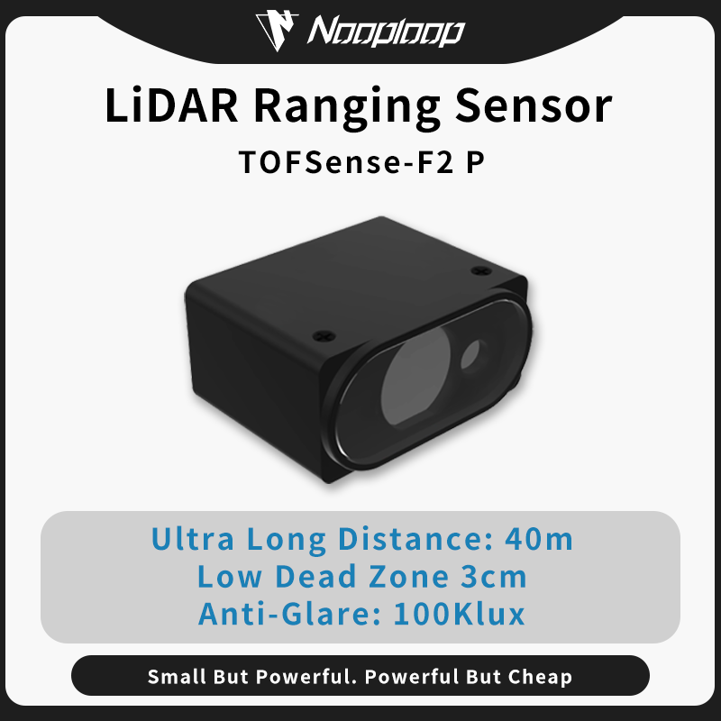 Industrial Laser Distance Sensor - TOFSense-F2 P LiDAR Ranging Sensor Range