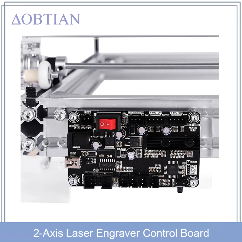 Controller Grbl Board - 2-Axis Laser Engraver Control Board Panel,