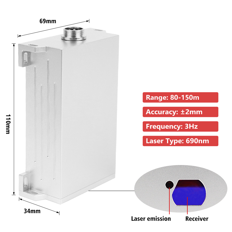 Industrial Automation IP67 Wat - đánh giá và giá Industrial Laser Distance Sensor