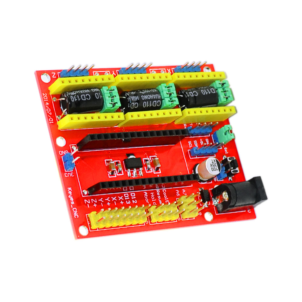 Keyestudio CNC Shield V4 Card  - đánh giá và giá Controller Grbl Board