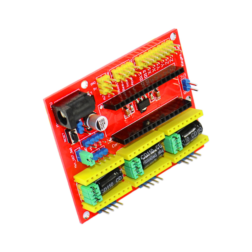 Keyestudio CNC Shield V4 Card  - đánh giá và giá Controller Grbl Board