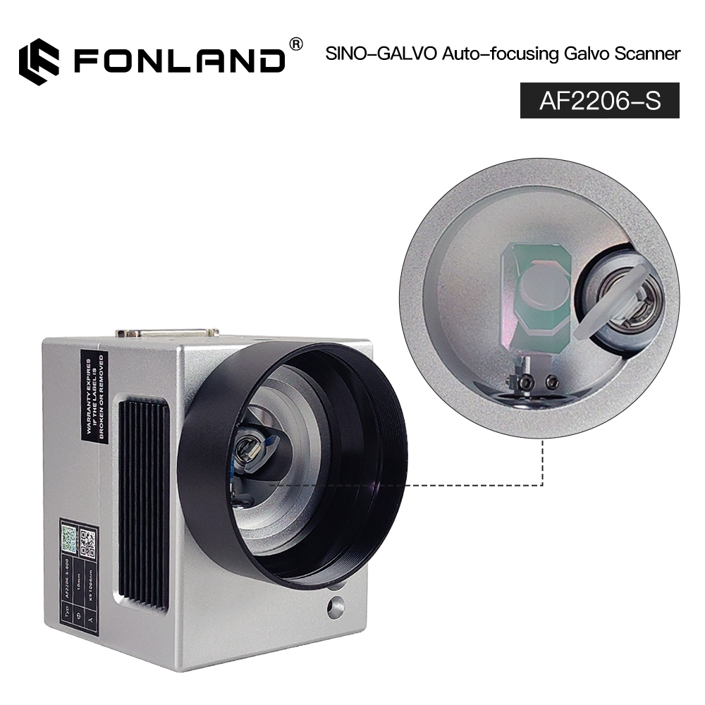 AF2206-S SINO-GALVO Fiber Lase - đánh giá và giá Galvo Scan Head
