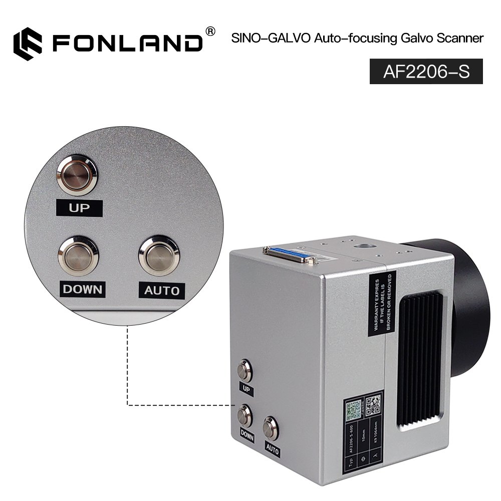 AF2206-S SINO-GALVO Fiber Lase - đánh giá và giá Galvo Scan Head