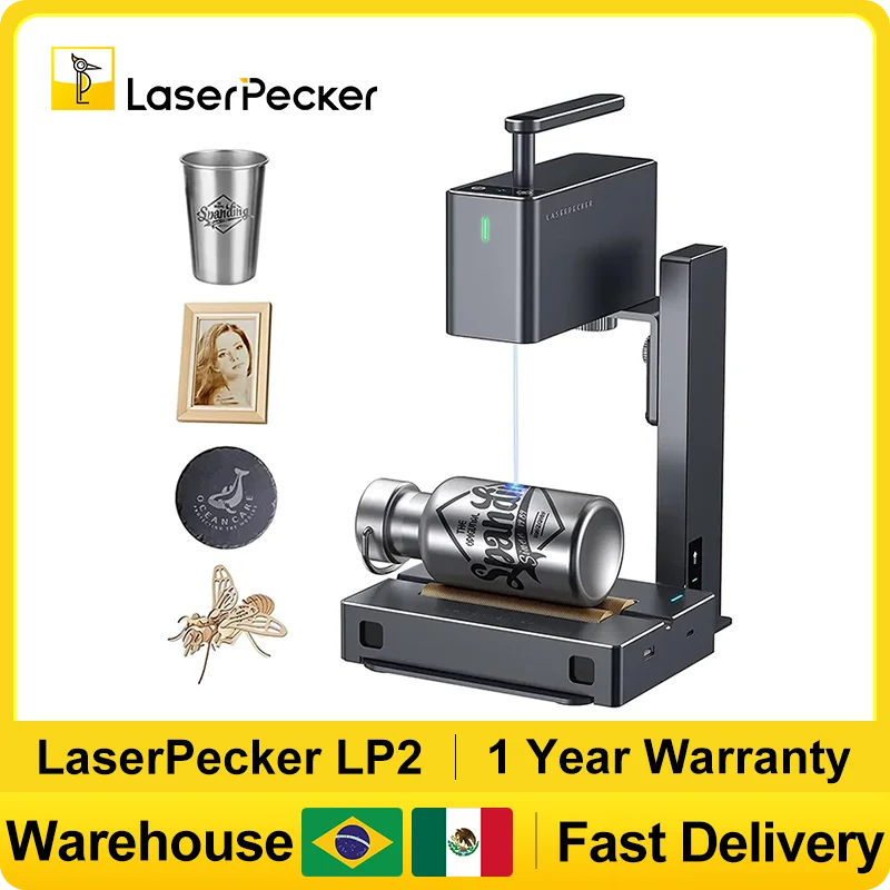 60W LASERPECK 2 Khắc Hàng Mới  - đánh giá và giá Industrial Laser Engraving Machine