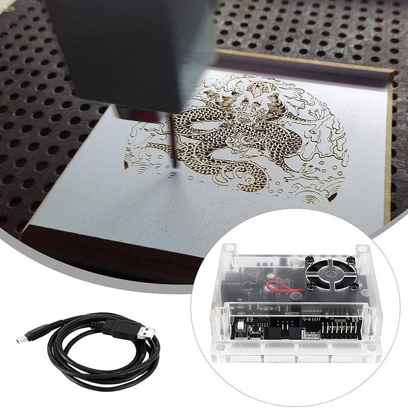 CNC 3018 Pro Laser Engraver Wo - đánh giá và giá Controller Grbl Board