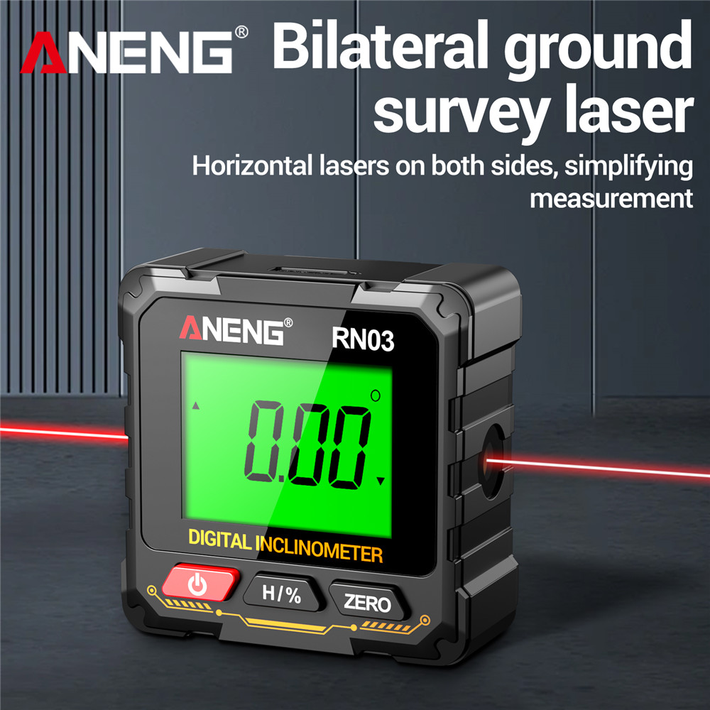 4-Side Magnetic Digital Angle  - đánh giá và giá Industrial Laser Alignment