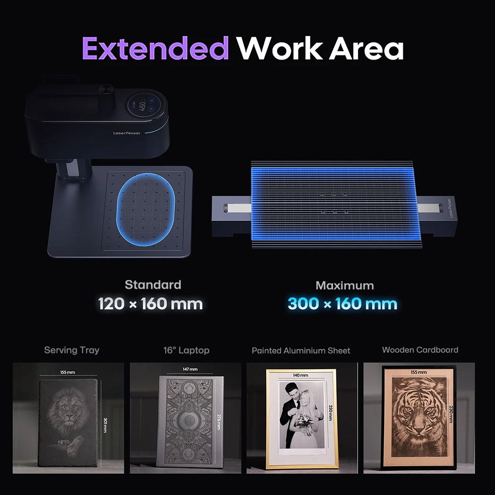 LASERPECKER 4 LP4 Laser Engrav - đánh giá và giá Industrial Laser Engraving Machine