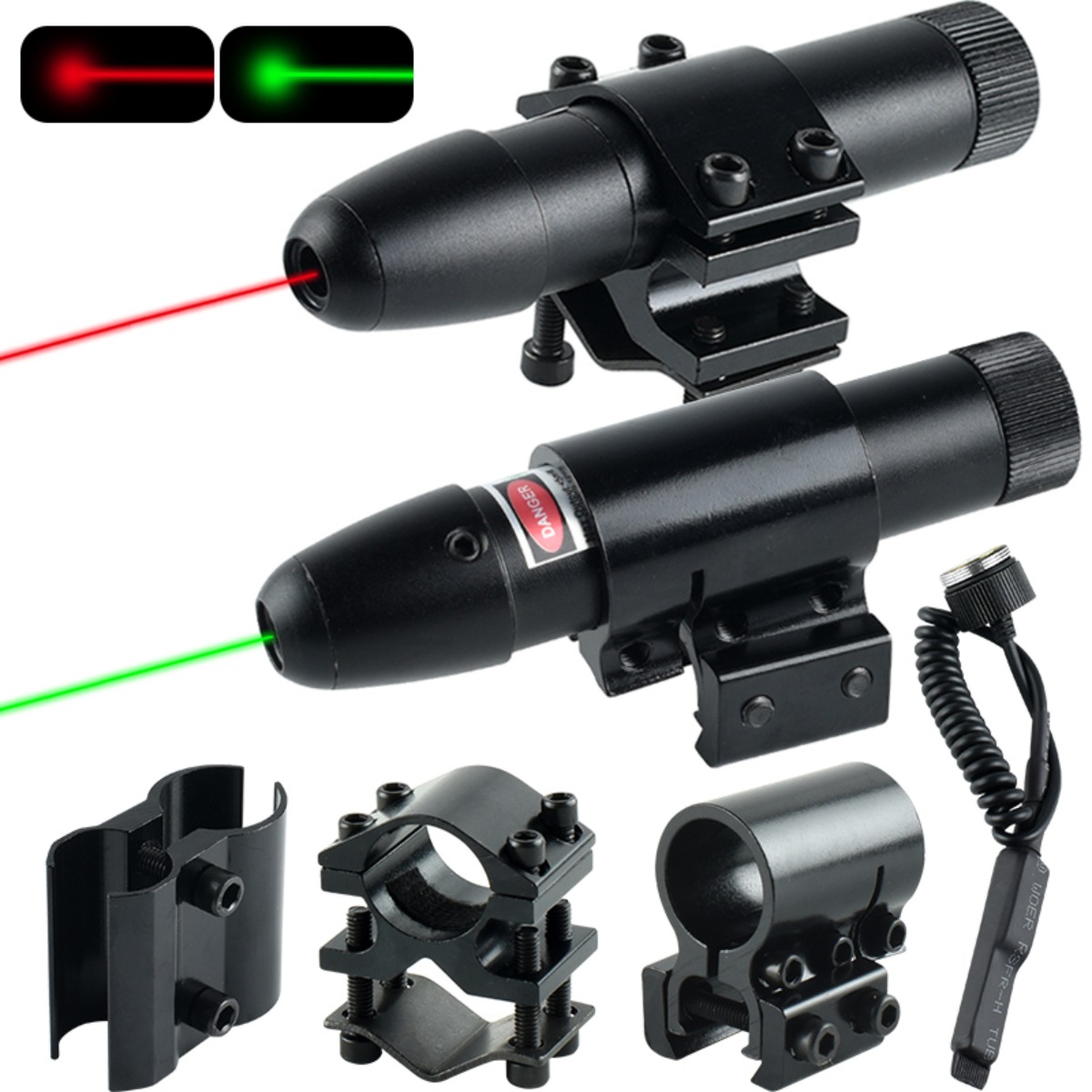 Tactical Red Green Dot Laser S - đánh giá và giá Industrial Green Laser