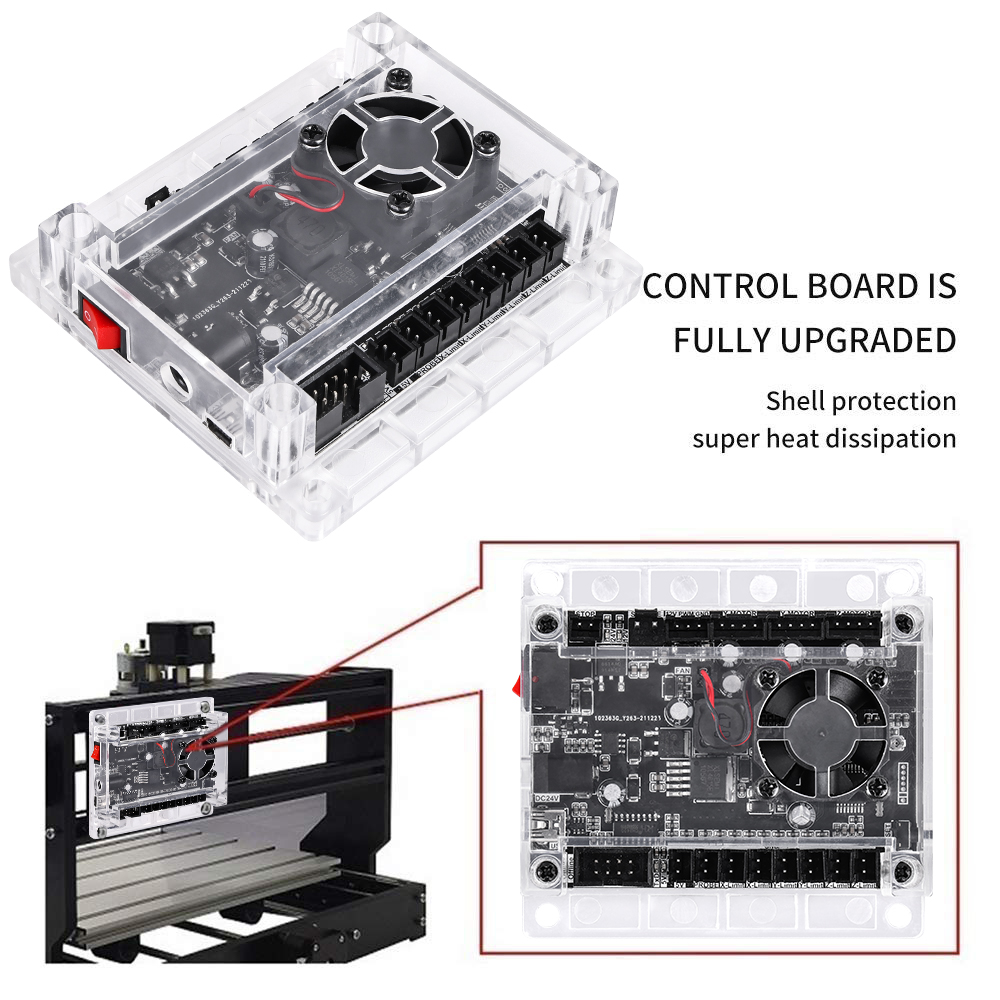 GRBL 1.1 Cổng USB Khắc CNC Máy - đánh giá và giá Controller Grbl Board