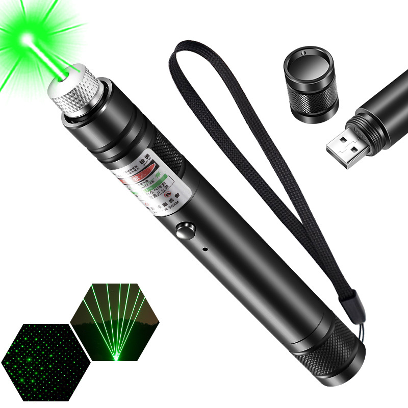 USB Rechargeable Mini Laser Po - đánh giá và giá Industrial Green Laser
