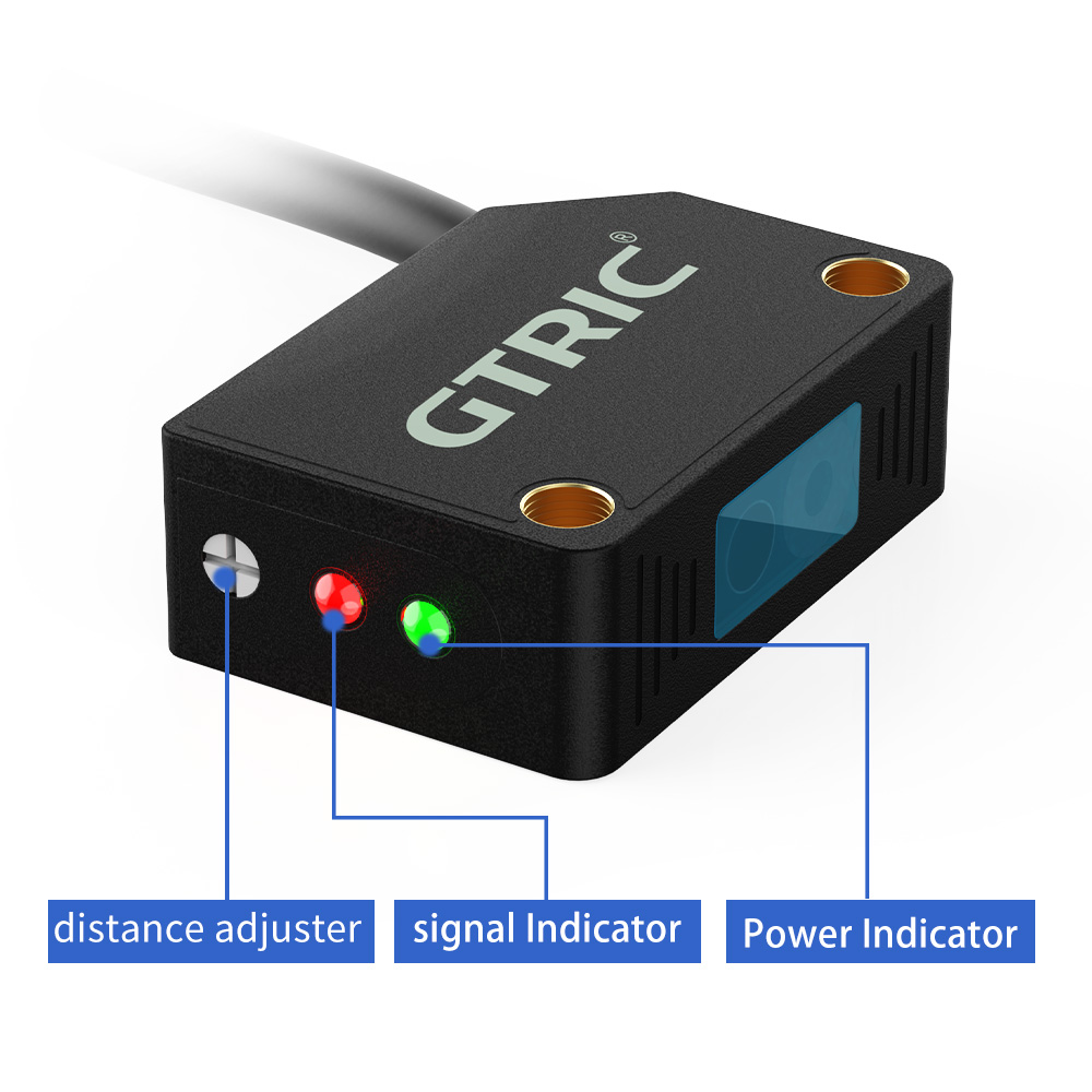 GTRIC Square Laser Photoelectr - đánh giá và giá Industrial Laser Distance Sensor