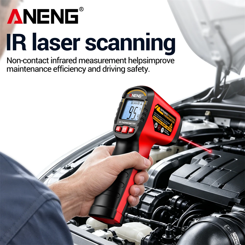 ANENG TH204 Non-contact Infrar - đánh giá và giá Industrial Infrared Laser