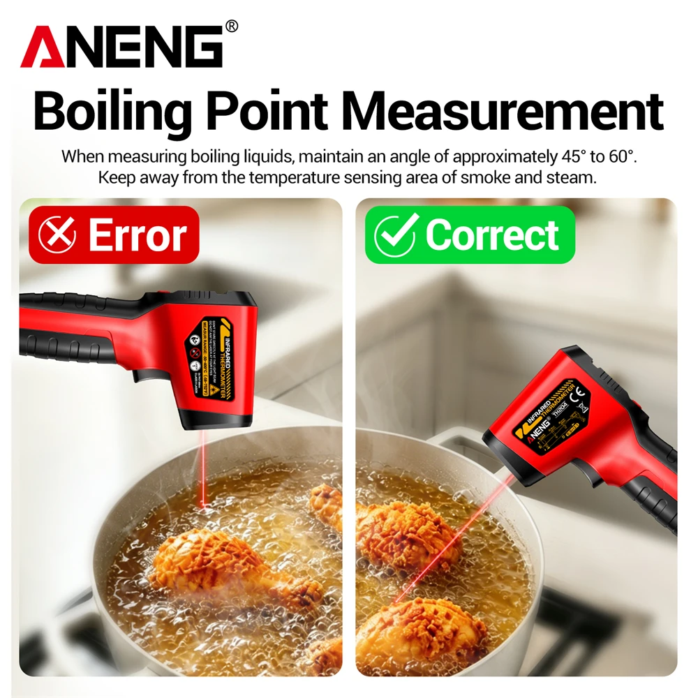 ANENG TH204 Non-contact Infrar - đánh giá và giá Industrial Infrared Laser